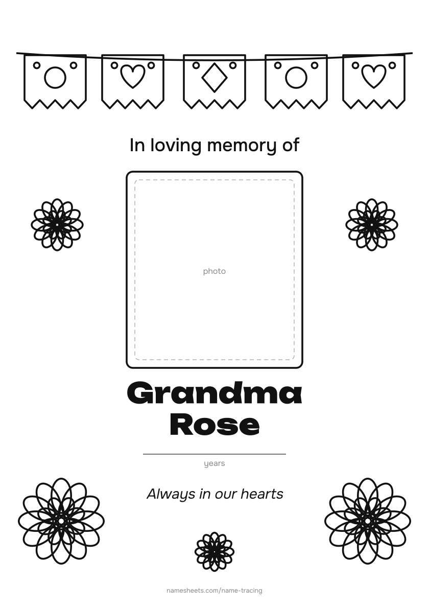 Ofrenda sign