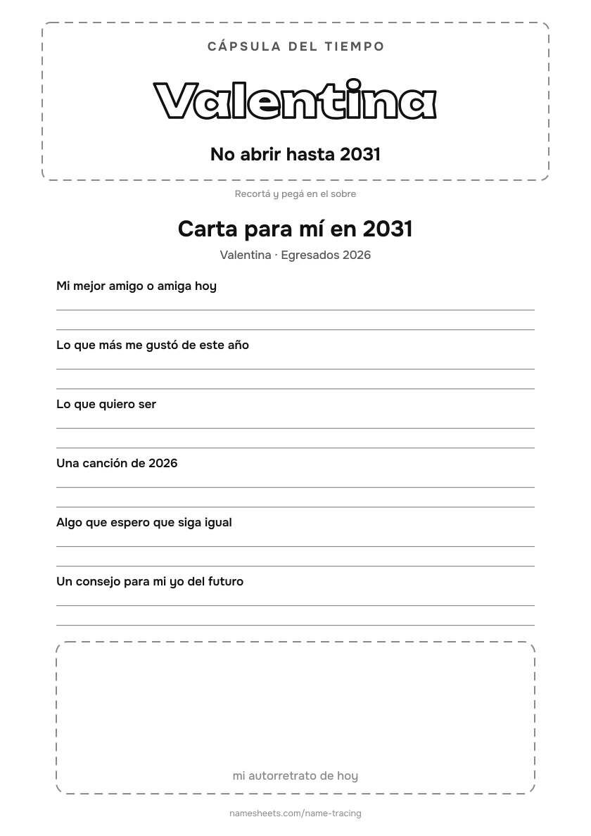 Cápsula del tiempo