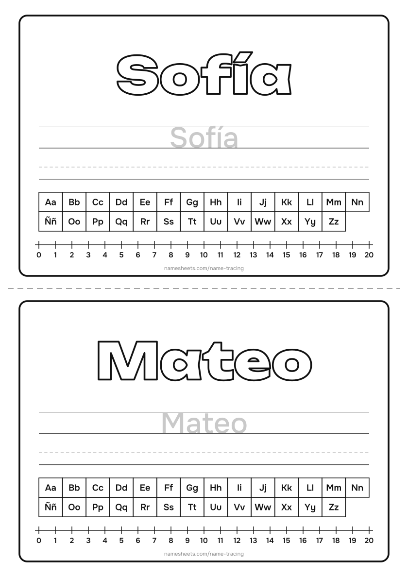 Carteles de mesa