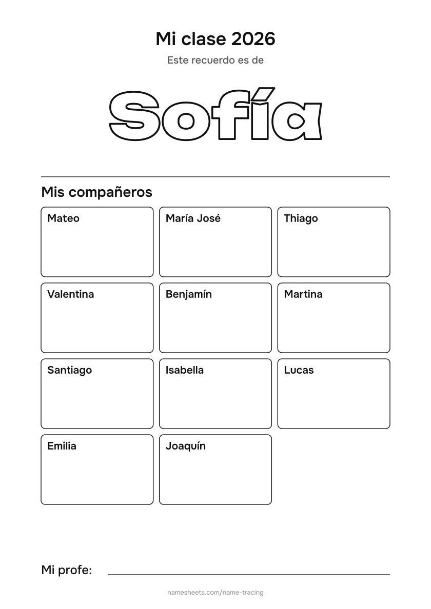 Mis compañeros (fin de año)