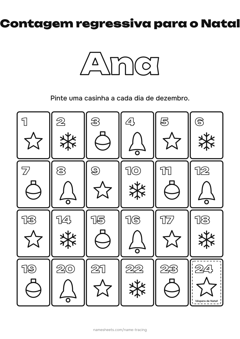 Calendário do Advento